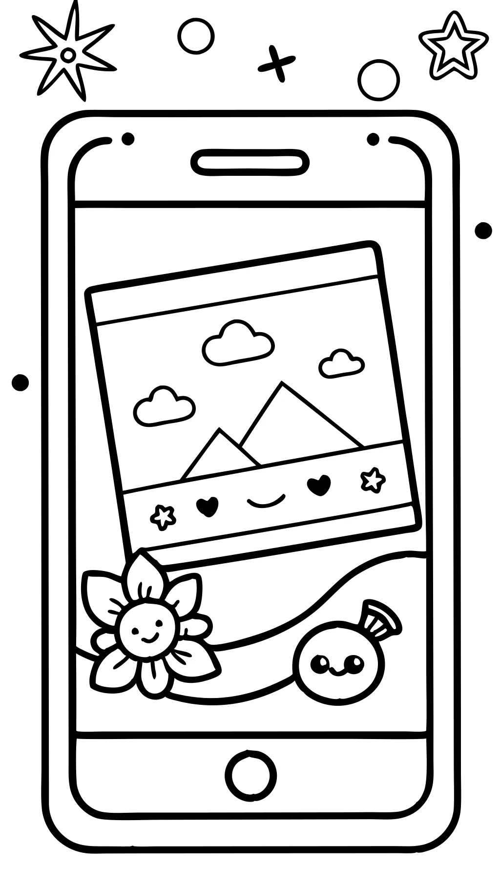 app to change image into coloring page